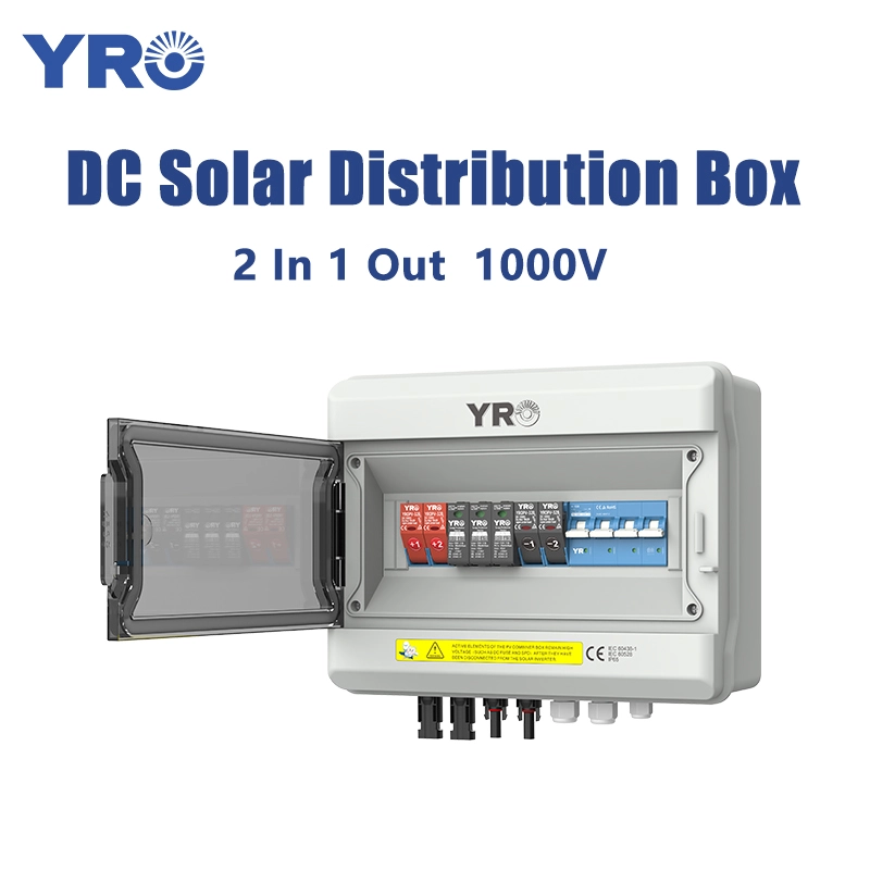 2 I 1 ut 1000V DC Solen Distribution Box