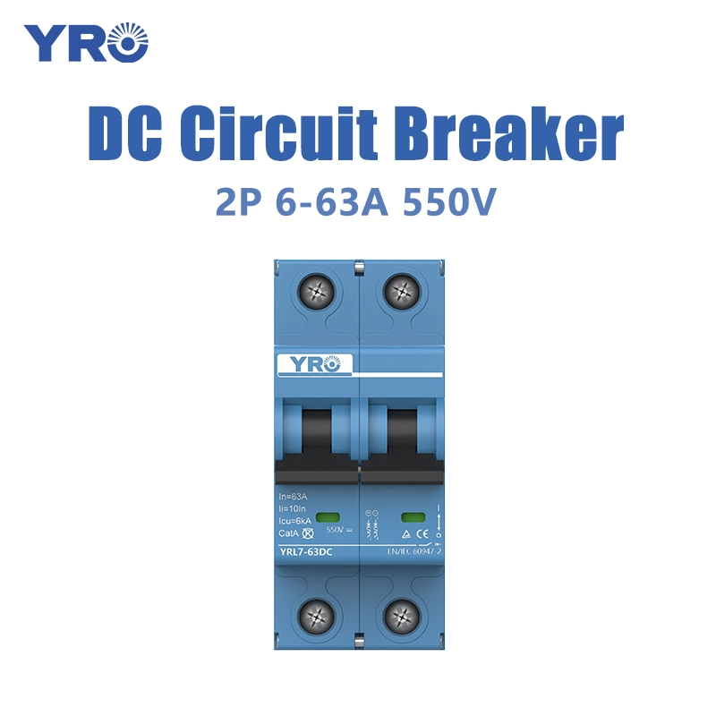 2P 6-63A 550V DC-brytare