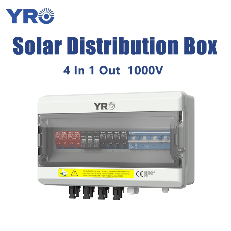 4 I 1 OUT 1000V DC Solen Distribution Box